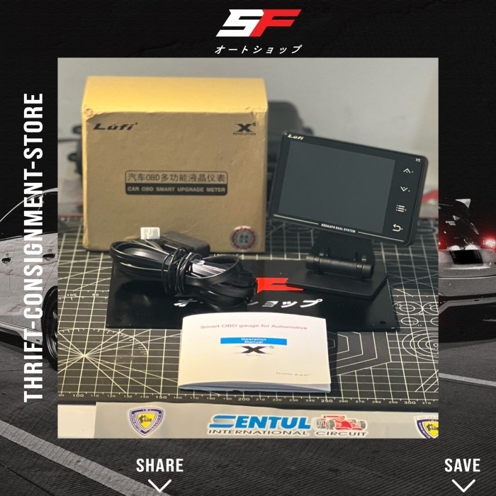 LUFI XS OBD2 + GPS Gauge Digital Display Universal HUD