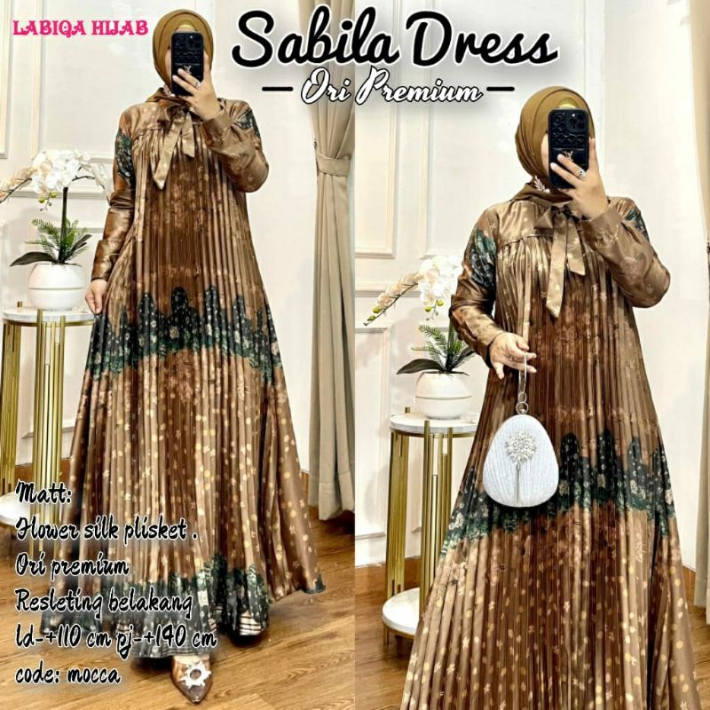 SABILA DRES / MAXI SILK PREMIUM MOTIF ORI LABIQA