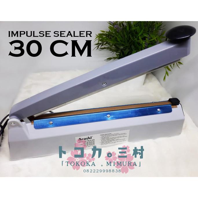 ARASHI Mesin Press Plastik - Alat Sealer Pres Plastik - Impulse Sealer