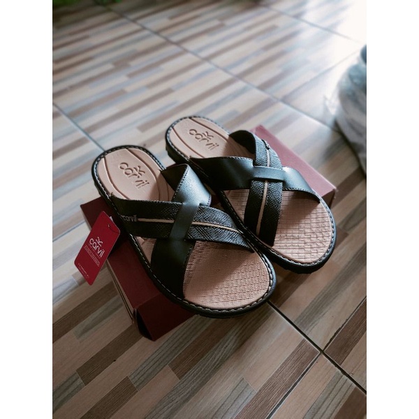 Carvil Sandal Pria ESPRESSO-03