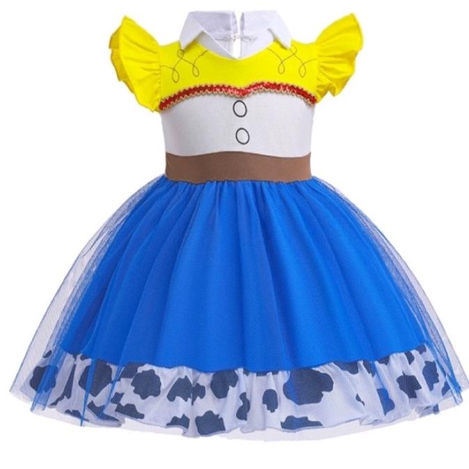 Dress jessie toy story kostum jessie costume toy story anak princess