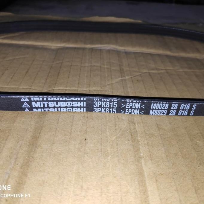 Gratis Ongkir MITSUBOSHI Fan belt 3PK815 EPDM tali kipas fanbelt 3PK 815 Esteem 1.3 Termurah (ro00hs