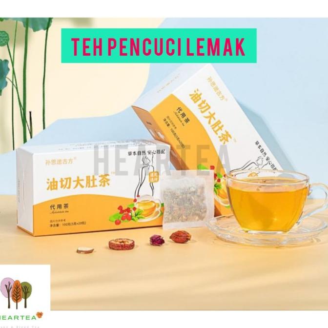 

Teh Pelangsing Teh Pencuci Lemak Slimming Tea Detox Isi 20 Pack