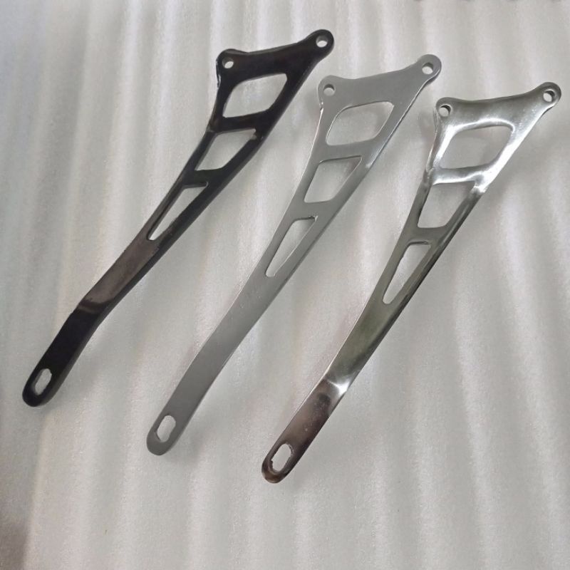 Breket knalpot mx king 150 almunium cnc pangkon dudukan knalpot yamaha mx king