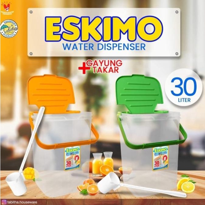 Aquarium es buah plastik 30 liter - tempat es buah - kotak es buah