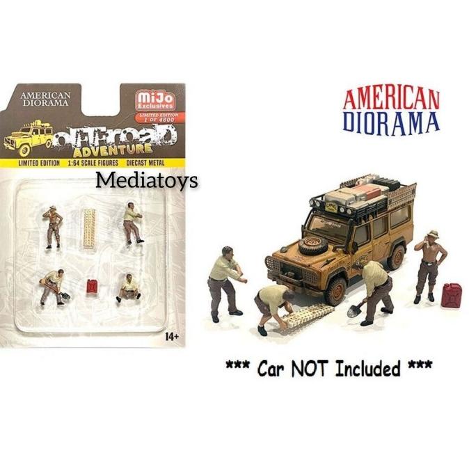 American Diorama Figure 64 Off Road Adventure