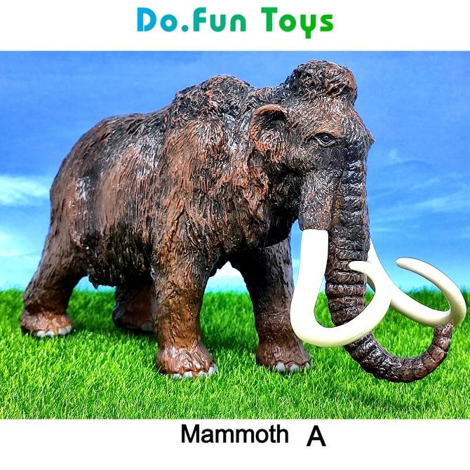 Mammoth Animal Figure/ Miniatur Mainan Gajah Mammoth