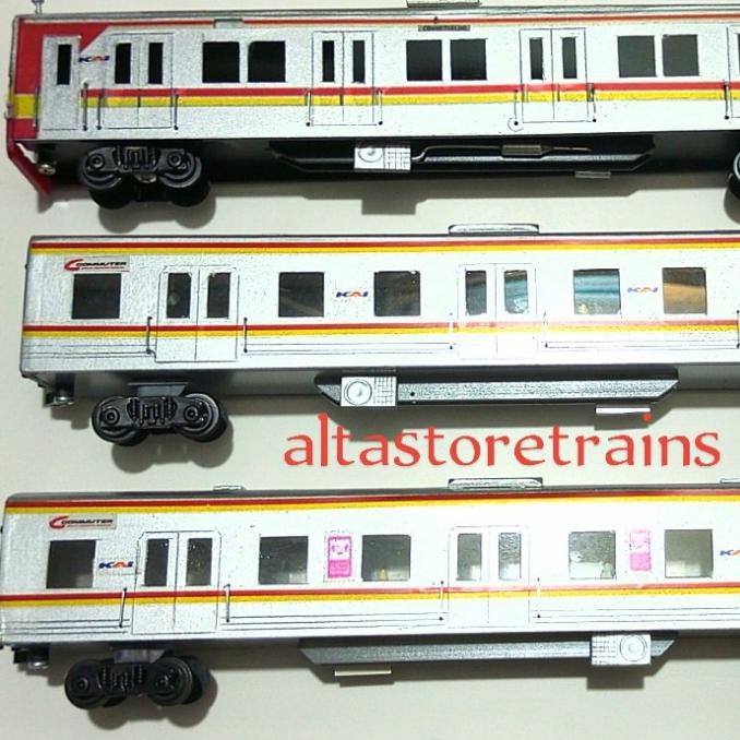 Miniatur Kereta Api Commuterline Krl Paket