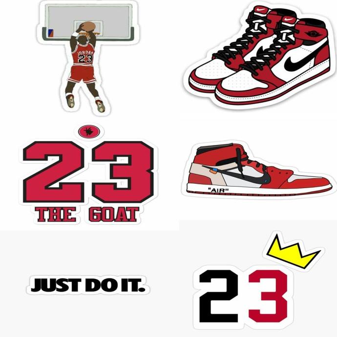 

Terbaru Sticker Dekorasi Aksesoris Michael Jordan & Nike