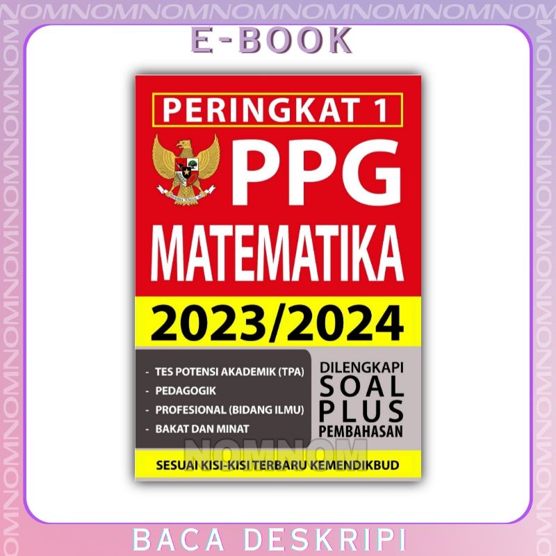 

PERINGKAT 1 PPG MATEMATIKA 2023/2024