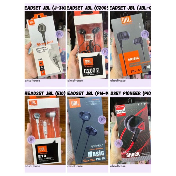 HEADSHET KABEL FULL BASS PIONEER FOR ANDROID