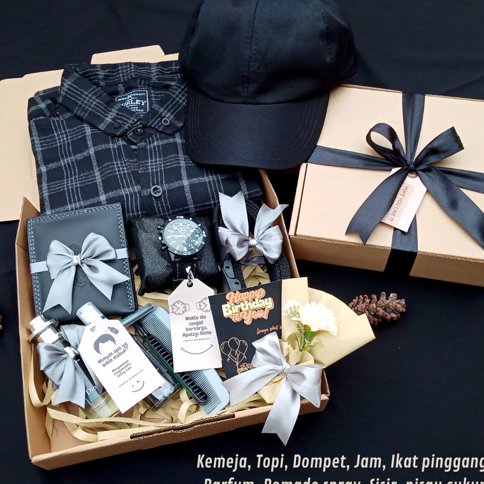 

LCZQ1637 ✔✔SALE✔✔ Hampers Kado Cowok Kekinian Gift Box /Hampers Cowok Murah Ulang Tahun /Wisuda/Anniversary dan Hampers Lebaran