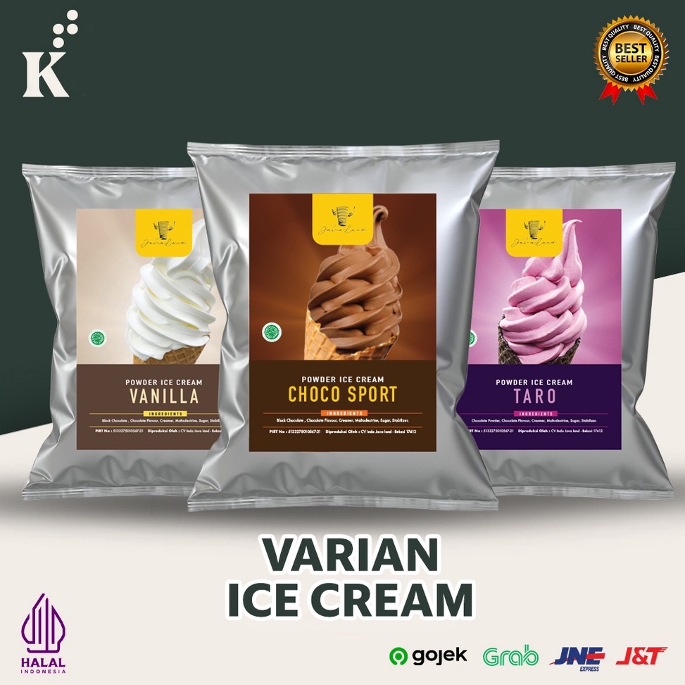 

XBQY3267 >XC26619< Bubuk Minuman Bubble Drink Es Krim 1kg Javaland