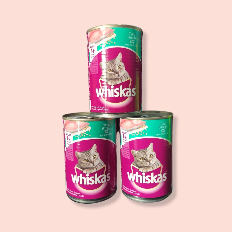 Ready Makanan Kucing Whiskas Kaleng 400 gram / Whiskas Kaleng