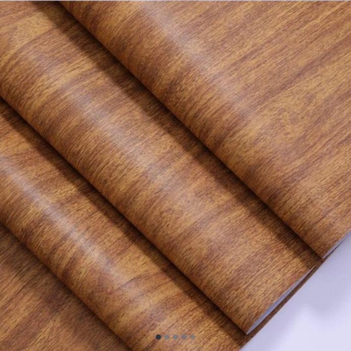 New Stiker Motif Kayu/ Walpaper/ Stiker Kaca/Dinding/Dekorasi Ruangan