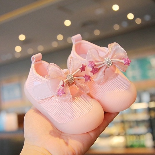 Official ShopNn4N8 babyfit SO PRETTY sepatu anak kecil kids shoes alas karet ty-0705r
