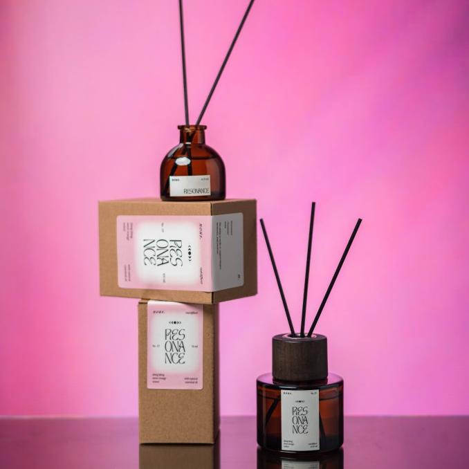 Sale 9.9 Resonance Reed Diffuser | Nous | Ylang Ylang, Sweet Orange, Vetiver