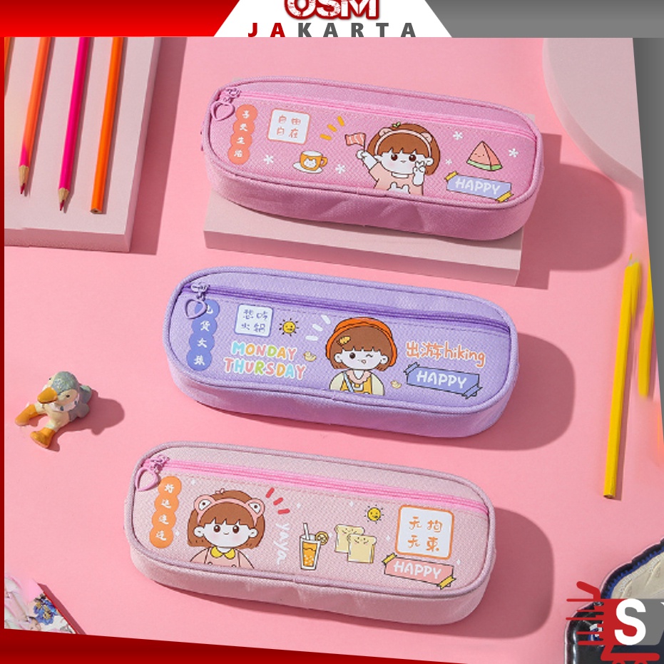 

KTBR3115 Free Ongkir OSM JKT S5833 Tempat Pensil / Tempat Alat Tulis Motif Lucu / Pencil Case Cartoon / Tempat Pensil Resleting Model Terbaru