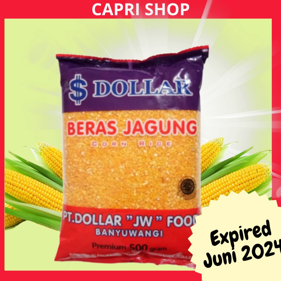 

YVJM6957 ORIGINAL% Nasi Beras Jagung DOLLAR Premium (Bisa COD)