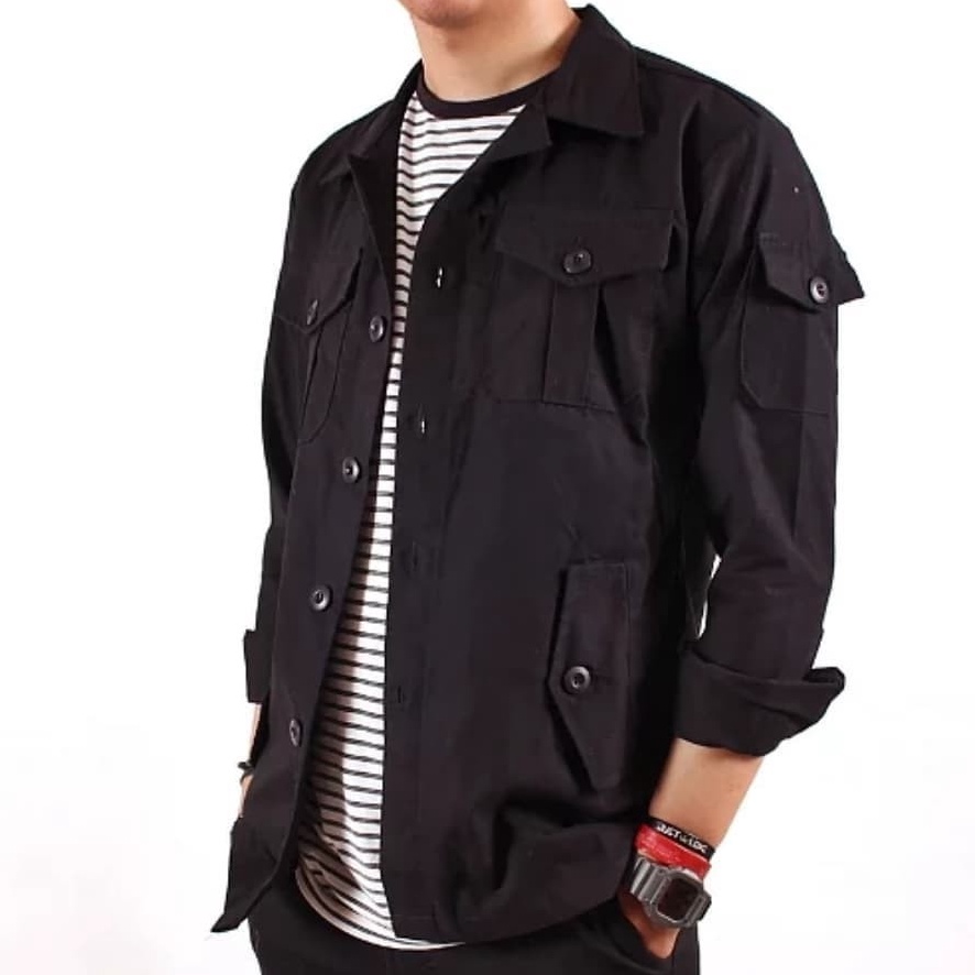 Terbaru BUTTON PARKA JAKET || JAKET SEMI PARKA SK2 Best
