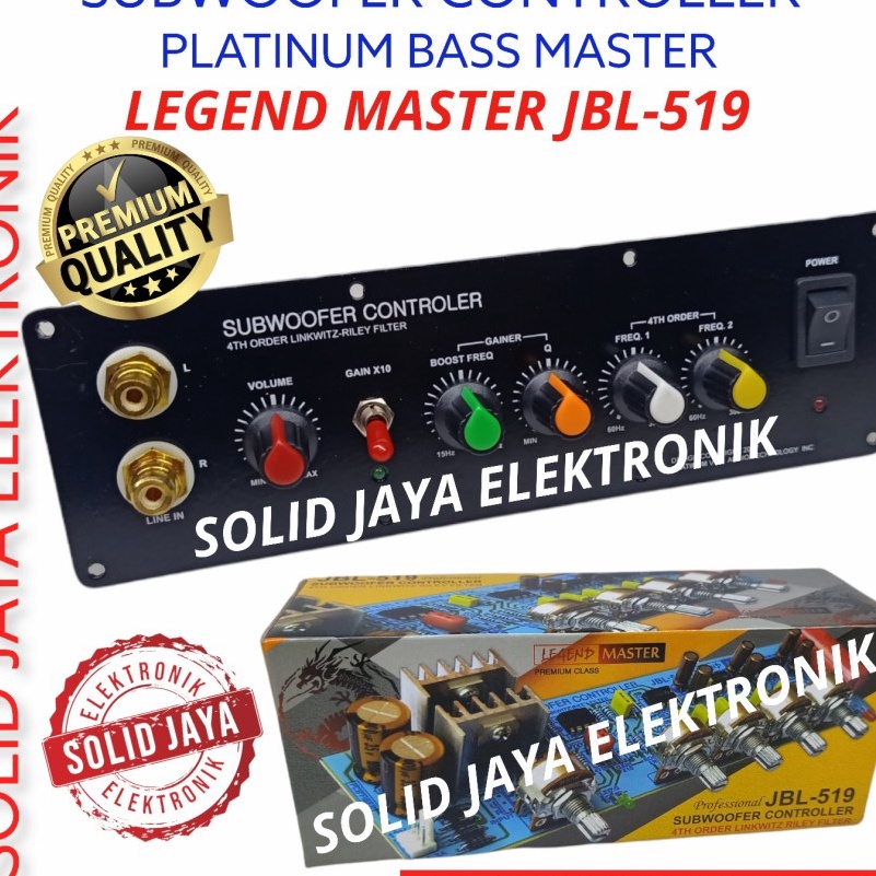 Ready Stock KIT TONE CONTROL SUBWOOFER SUB JBL 519 JBL-519 JBL519 SUBWOOFER SUB WOOFER LOW BASS LOW 