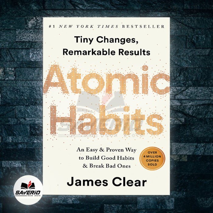 Buku Atomic Habit by James C.