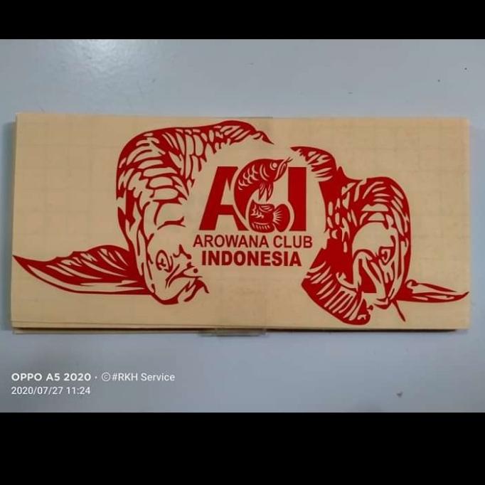 

9.9 Stiker Arwana 20 X 10