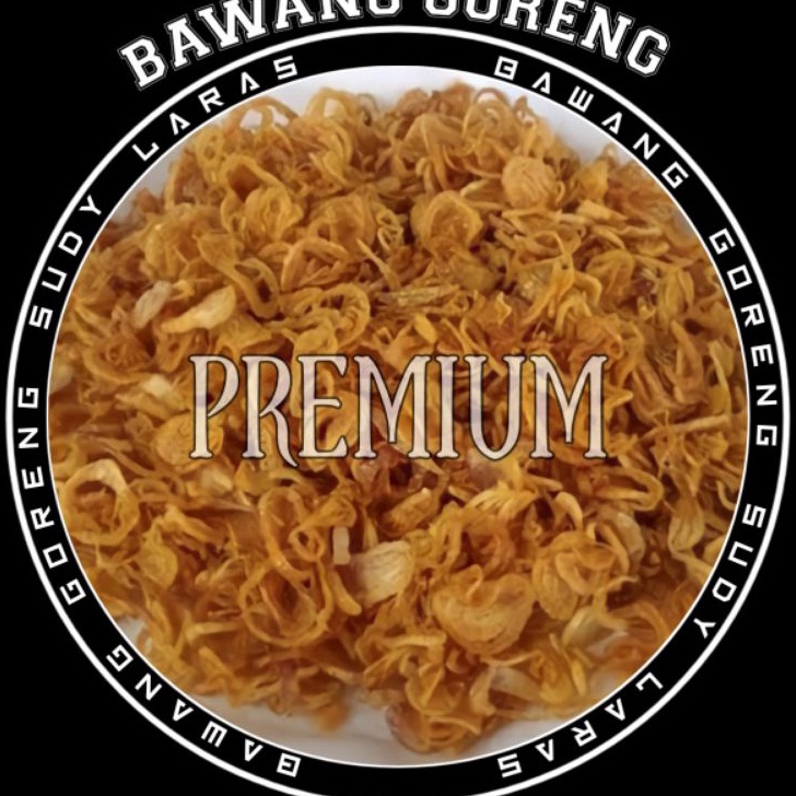 

Premium Bawang Goreng Asli brebes 500 gr Crispy tanpa campuran