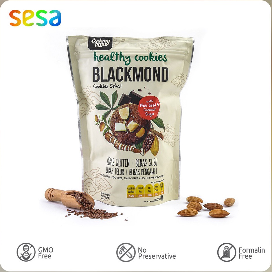 

Terkini Ladang Lima - Blackmond Cookies 180 g | Snack Bebas Gluten, Gluten Free Baru