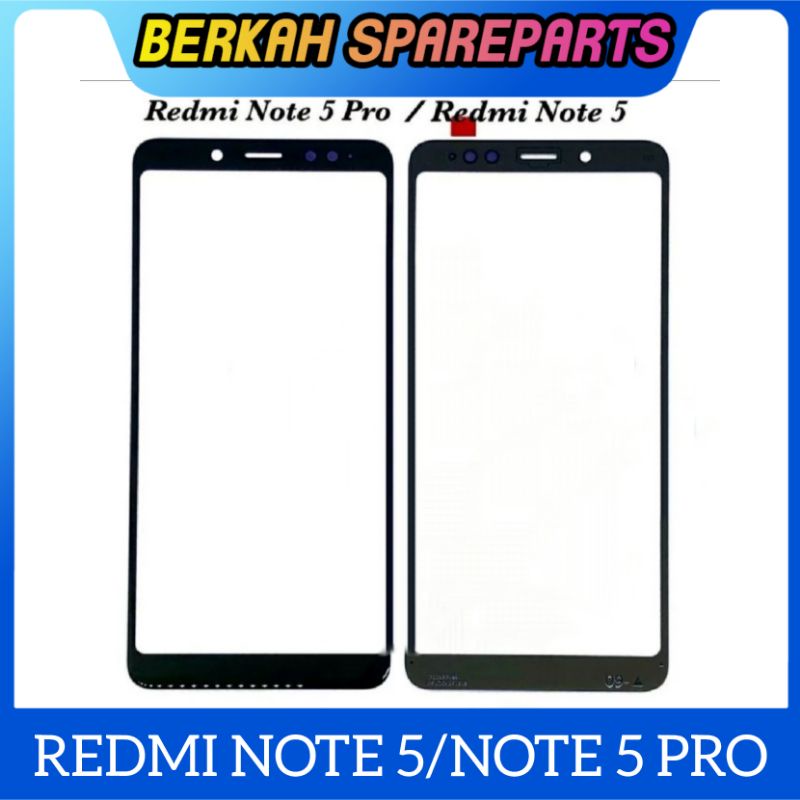 KACA LCD XIAOMI REDMI NOTE 5 / KACA LCD REDMI NOTE 5 PRO KACA DEPAN