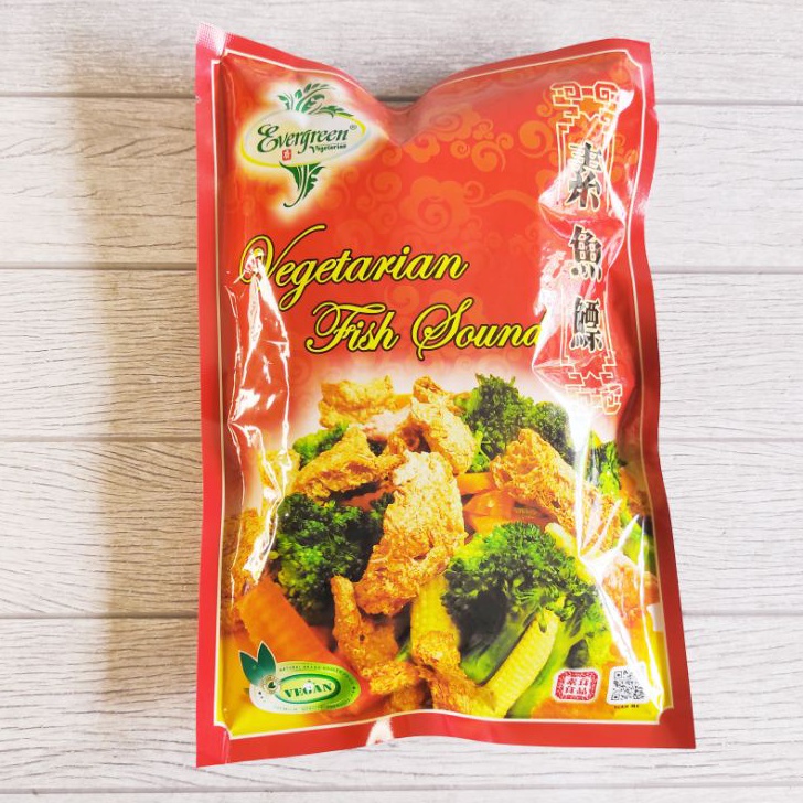 

Evergreen Vegetarian Fish Sound Hu Phio Yu Piao Yi Phio 150g Vegan