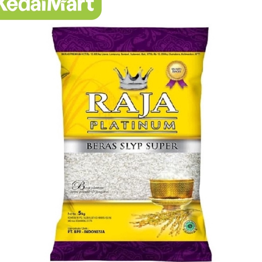 

Beras Raja Platinum 5 Kg