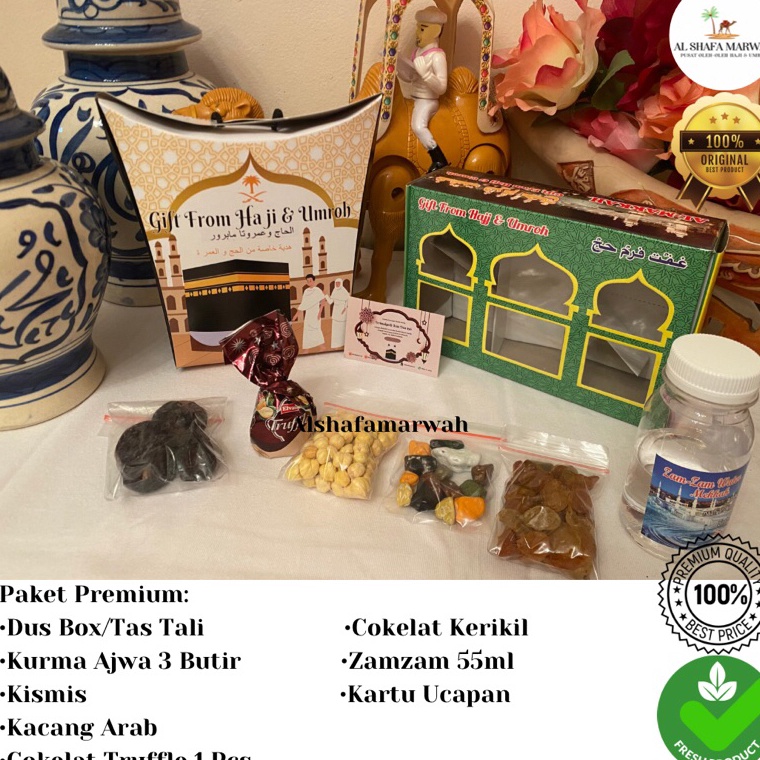 

ZMWM1794 [KODE 77] Paket Oleh-Oleh Haji & Umroh Premium Kurma Ajwa / Kurma Nabi