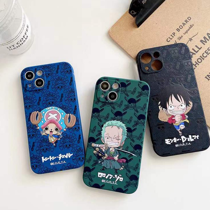 Kirim Sekarang Softcase Tpu Motif Kartun One Piece Untuk Iphone 11 X Xr Xs Max 7 8 Plus 11 12 13 Pro