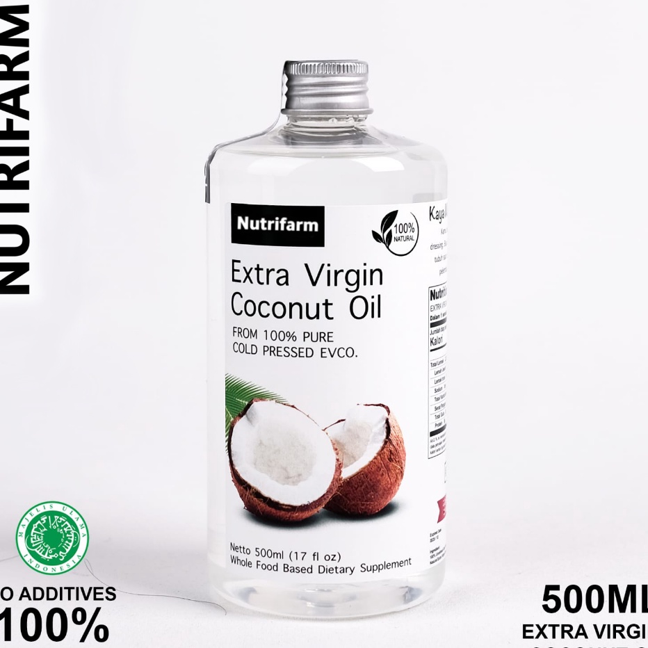 

☊↕⁑ EXTRA VIRGIN COCONUT OIL 500GR / EXTRA VIRGIN COCONUT OIL 500ML / VIRGIN COCONUT OIL 500ML / VIRGIN COCONUT OIL COLD PRESSED / VIRGIN COCONUT OIL RAMBUT / MINYAK KELAPA MURNI UNTUK WAJAH / MINYAK KELAPA MURNI WANGI / MINYAK KELAPA MURNI ASLI UNT