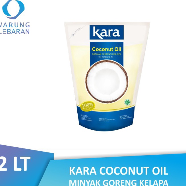 

Kara Coconut Oil 2 L - Minyak Goreng Kelapa Kara