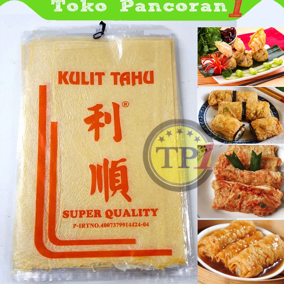 

BVPW5082 Stok terbaru Kulit Tahu Lisun Kulit Tahu Lumpia Bakien 50gr