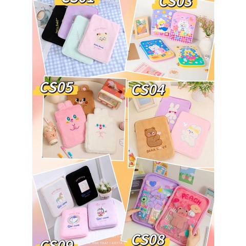 sarung tas ipad bear korea style unicorn tablet bag case ipad 11 / 7 / laptop CS01 CS03 CS04 CS05 mi