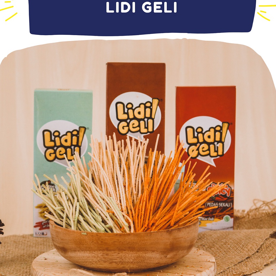 

Ready Stock Lidi Geli | Mie Lidi Renyah dengan Bumbu Melimpah Diskon