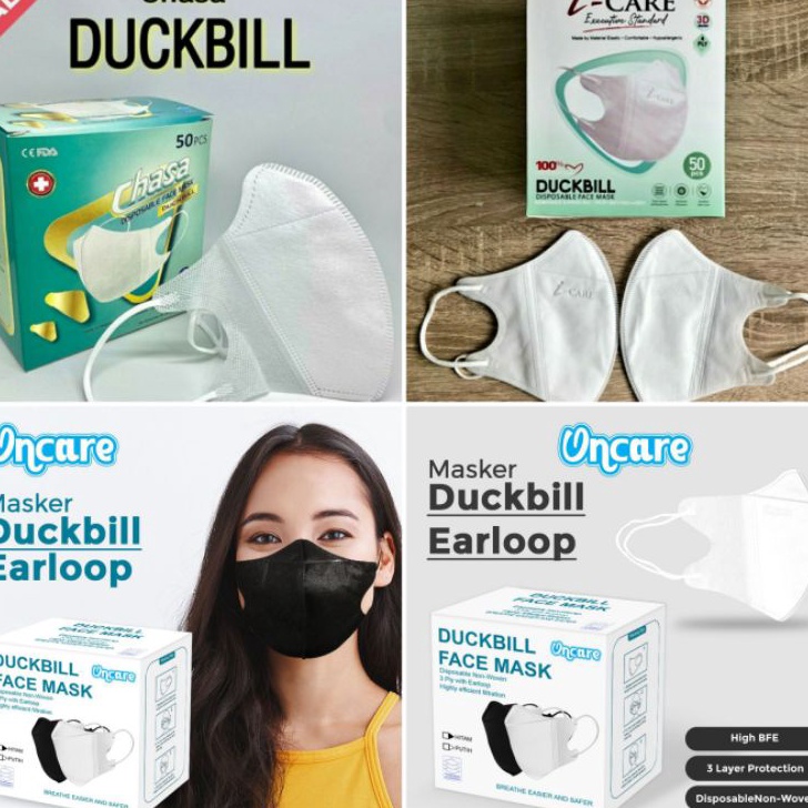 Kirim Sekarang MASKER DUCKBILL GARIS CHASA ICARE ONCARE FULL SERIES PASTI ORIGINAL