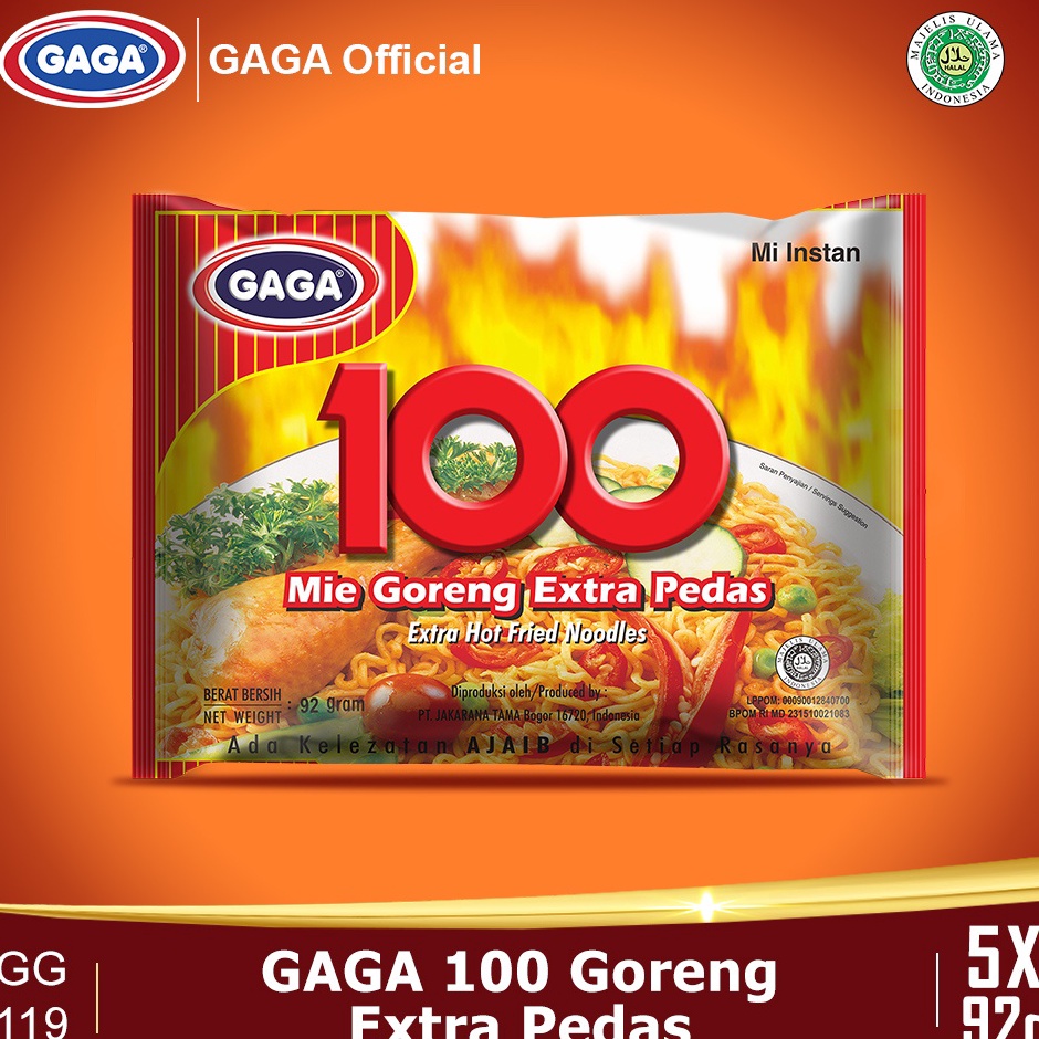 

WCTF5954 Terbaru 3.3 GAGA 100 Extra Pedas 5pcs (GG119)