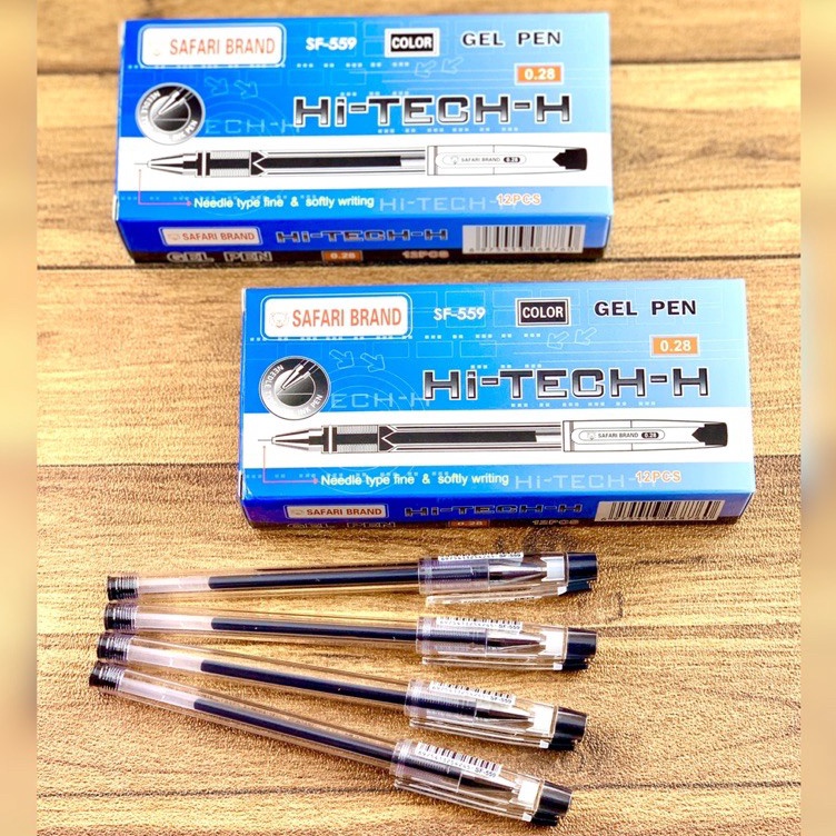 

GRRJ9282 【FsASH SALE】 (1pack) Pulpen/Gel Pen Hi-Tech-H Hi-Tech Hitech Hi-Tec Hitec Murah Safari eds-on 0.28 mm