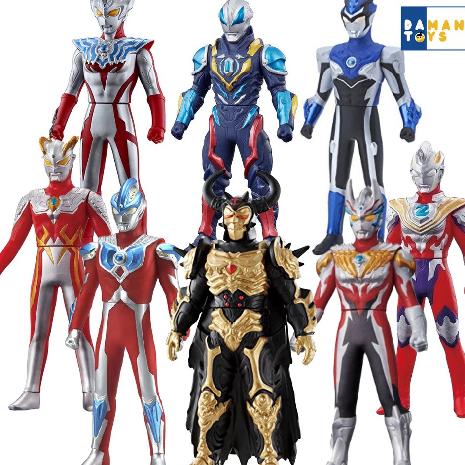 ✱YMK Figure Ultraman Z Zero Mainan Ultraman Geed Orb Rosso Ultramen Ribut ❁ ➳