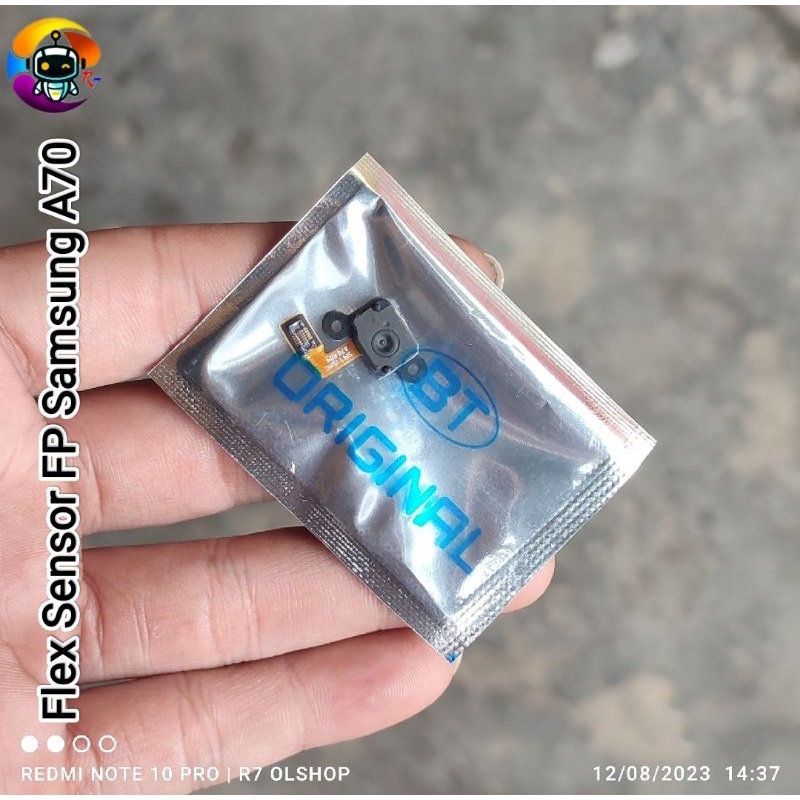Flexible Sensor Fingerprint Samsung A70 A705 Sensor Sidik Jari A705F