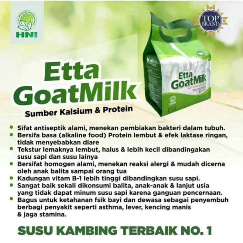 

Susu kambing Ettawa goat milk Membantu memulihkan paru-paru hitam