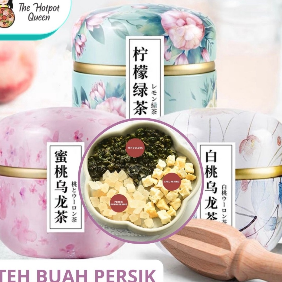 

↑❂❉ ( HALAL ) Teh Bunga Buah Tisane Tea 10pcs 花茶 Teh Buah Persik Peach Fruit Tea Murah