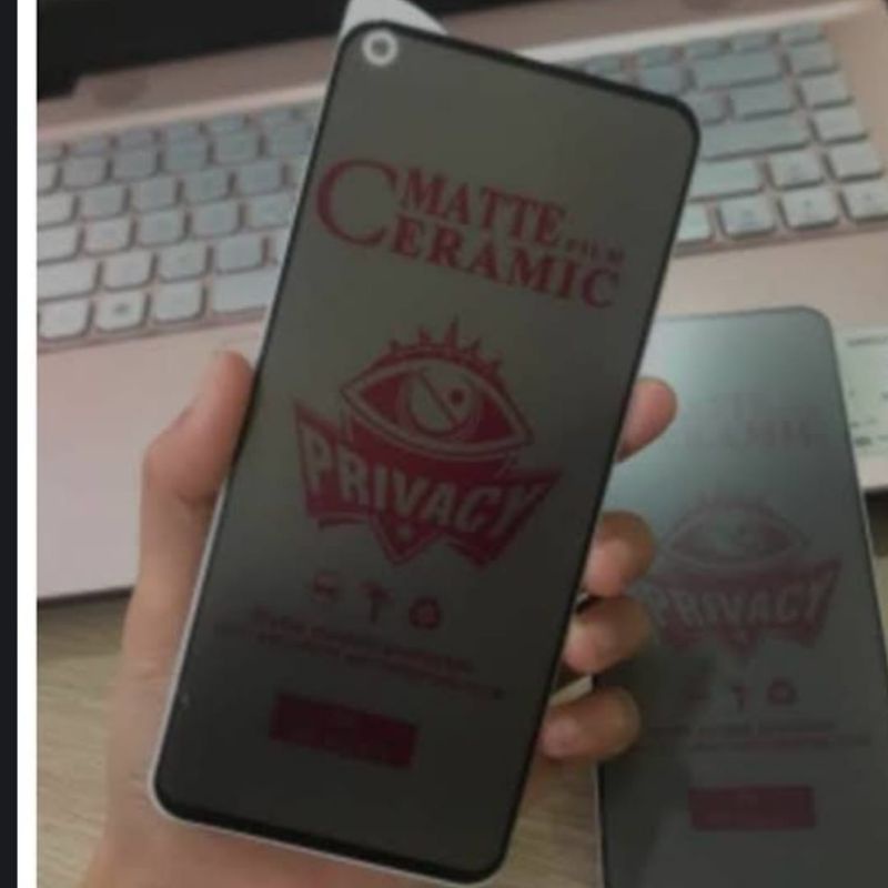 Anti Gores Spy Privacy Matte Anti Pecah Oppo A54 4g