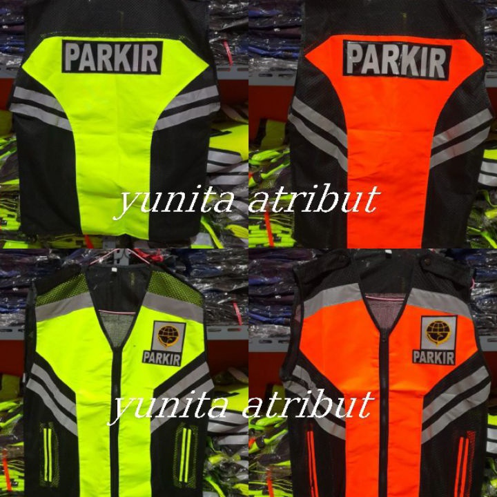 ➩↓✮≛ Rompi Parkir,Rompi Parkir Dishub,Rompi Parkir Jaring Taslan Ready Stock