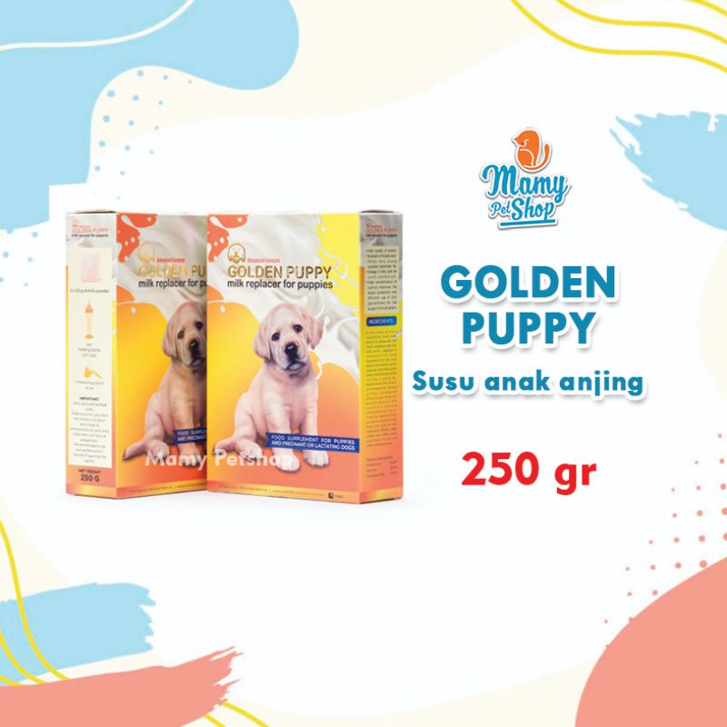 GOLDEN PUPPY 250 GR SUSU ANAK ANJING
