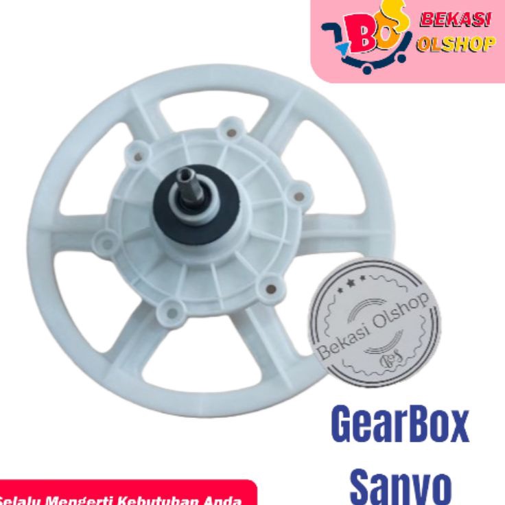→➘✹ Satu Gear Box As Pully Mesin Cuci Sanyo Aqua 2Tabung  Gear Box Mesin Cuci Sanyo Dijual